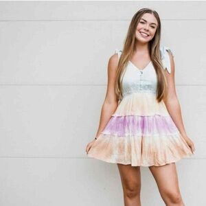 Storia Pastel Tie-Dye Romper